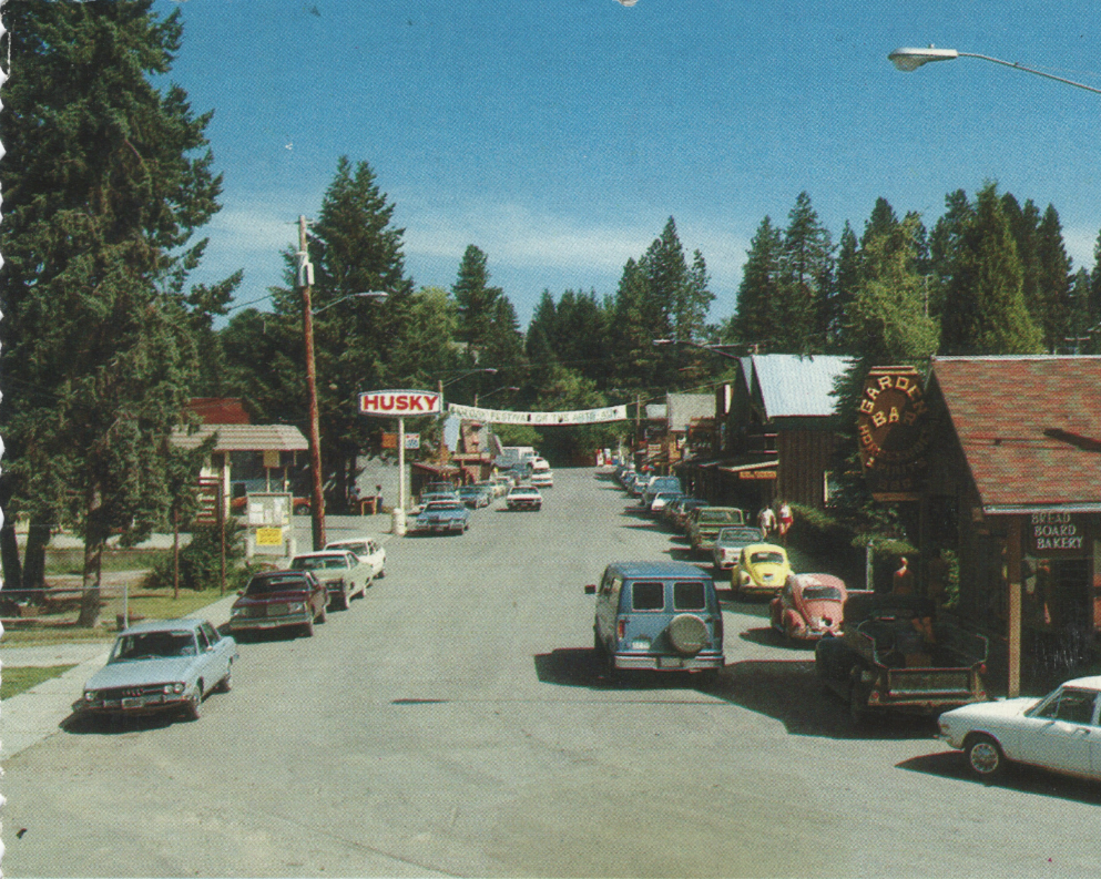 1984 view of Electric Ave. looking north. Credit - Kellogg Collection
