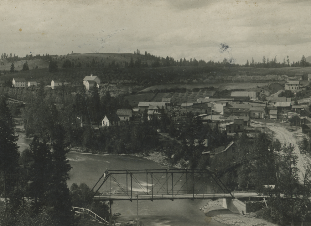 The then “new” steel bridge circa 1911. Credit - BACC